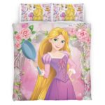 Housse De Couette Raiponce – Tangled Disney 13 Parure de lit Ensemble De Literie
