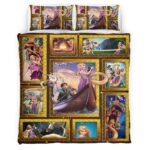 Housse De Couette Raiponce – Tangled Disney 16 Parure de lit Ensemble De Literie