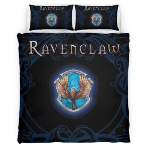 Housse De Couette Serdaigle Harry Potter 3 Parure de lit Ensemble De Literie