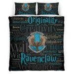 Housse De Couette Serdaigle Harry Potter 5 Parure de lit Ensemble De Literie