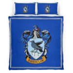 Housse De Couette Maison Serdaigle Harry Potter – Logo Bleu Parure de lit Ensemble De Literie