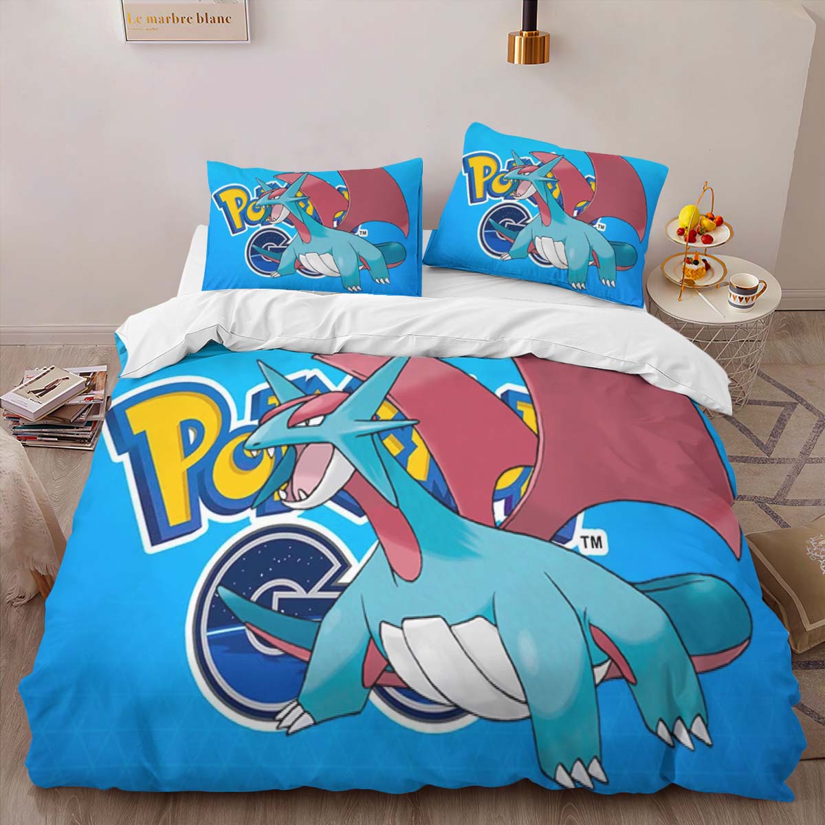 Housse De Couette Drattak Pokémon Parure de lit Ensemble De Literie – Image 2
