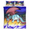 Housse De Couette Drattak Pokémon 3 Parure de lit Ensemble De Literie