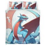 Housse De Couette Drattak Pokémon 5 Parure de lit Ensemble De Literie