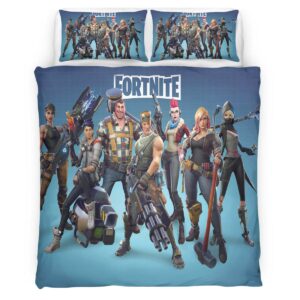 Housse De Couette Sauvez le Monde – Héros Fortnite Parure de lit Ensemble De Literie