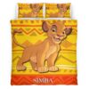 Housse De Couette Simba – Le Roi Lion 02 Parure de lit Ensemble De Literie