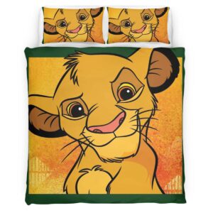 Housse De Couette Simba – Le Roi Lion 04 Parure de lit Ensemble De Literie