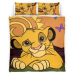 Housse De Couette Simba – Le Roi Lion 05 Parure de lit Ensemble De Literie