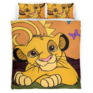 Housse De Couette Simba – Le Roi Lion 05 Parure de lit Ensemble De Literie