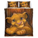Housse De Couette Simba – Le Roi Lion 08 Parure de lit Ensemble De Literie