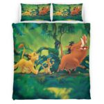Housse De Couette Simba et ses amis 3 Parure de lit Ensemble De Literie