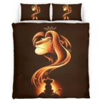 Housse De Couette Simba et Mufasa – Le Roi Lion 03 Parure de lit Ensemble De Literie