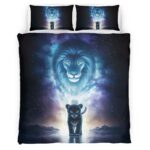 Housse De Couette Simba et Mufasa – Le Roi Lion 04 Parure de lit Ensemble De Literie