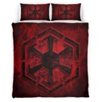 Housse De Couette Symbole de l’Empire Sith Star Wars Parure de lit Ensemble De Literie