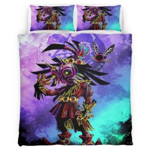 Housse De Couette Skull Kid The Legend of Zelda 3 Parure de lit Ensemble De Literie