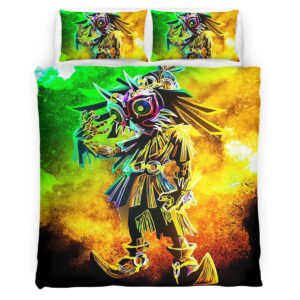 Housse De Couette Skull Kid The Legend of Zelda 4 Parure de lit Ensemble De Literie