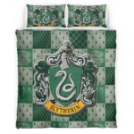 Housse De Couette Serpentard Harry Potter 2 Parure de lit Ensemble De Literie