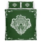 Housse De Couette Maison Serpentard Harry Potter 04 Parure de lit Ensemble De Literie