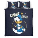 Housse De Couette Donald Duck « Smart as a Duck » Parure de lit Ensemble De Literie