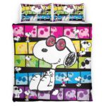 Housse De Couette Snoopy Joe Cool 3 Parure de lit Ensemble De Literie