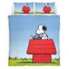 Housse De Couette Snoopy – Peanuts 14 Parure de lit Ensemble De Literie