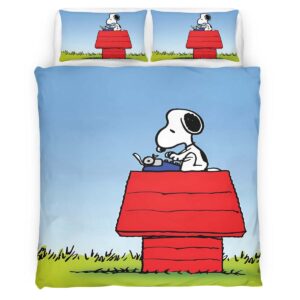 Housse De Couette Snoopy – Peanuts 14 Parure de lit Ensemble De Literie