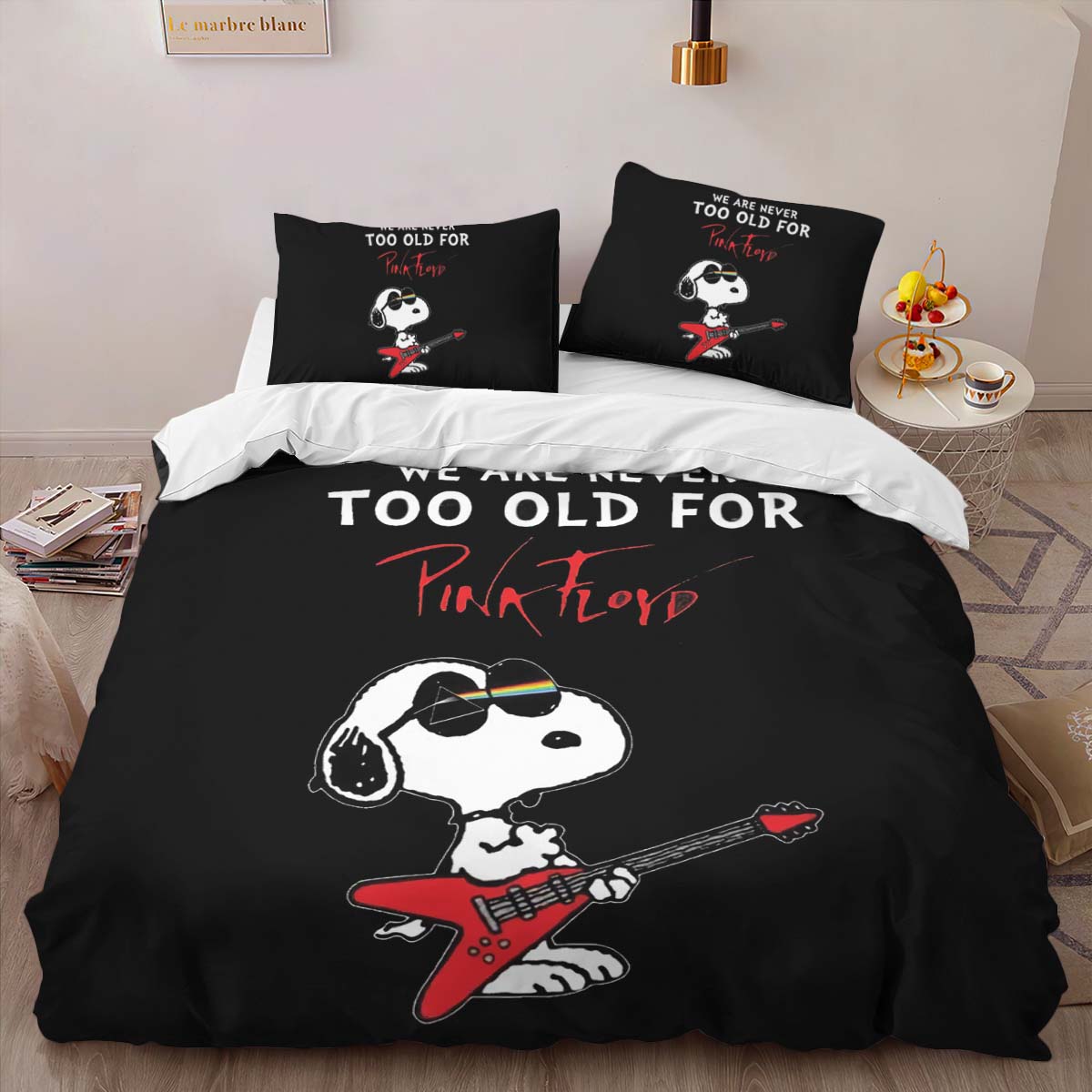 Housse De Couette Snoopy – Peanuts 16 Parure de lit Ensemble De Literie – Image 2