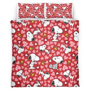 Housse De Couette Snoopy – Peanuts 19 Parure de lit Ensemble De Literie