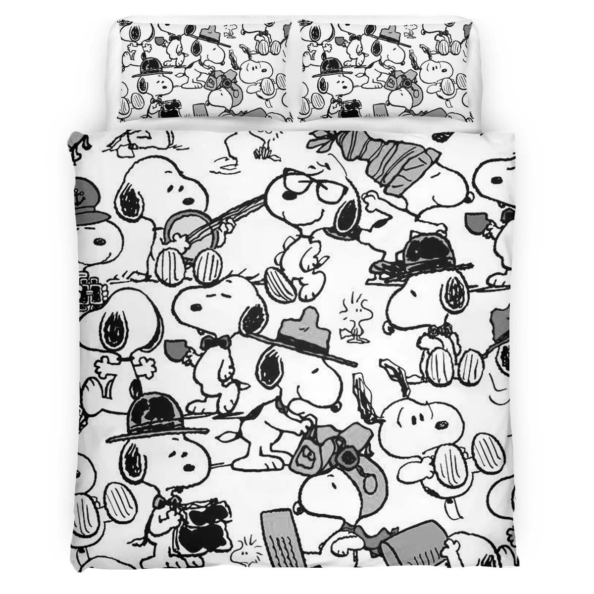 Housse De Couette Snoopy – Peanuts 2 Parure de lit Ensemble De Literie
