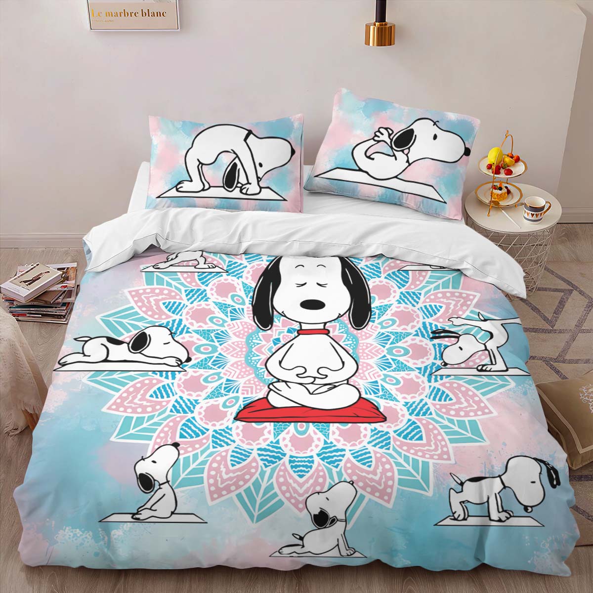 Housse De Couette Snoopy – Peanuts 21 Parure de lit Ensemble De Literie – Image 2