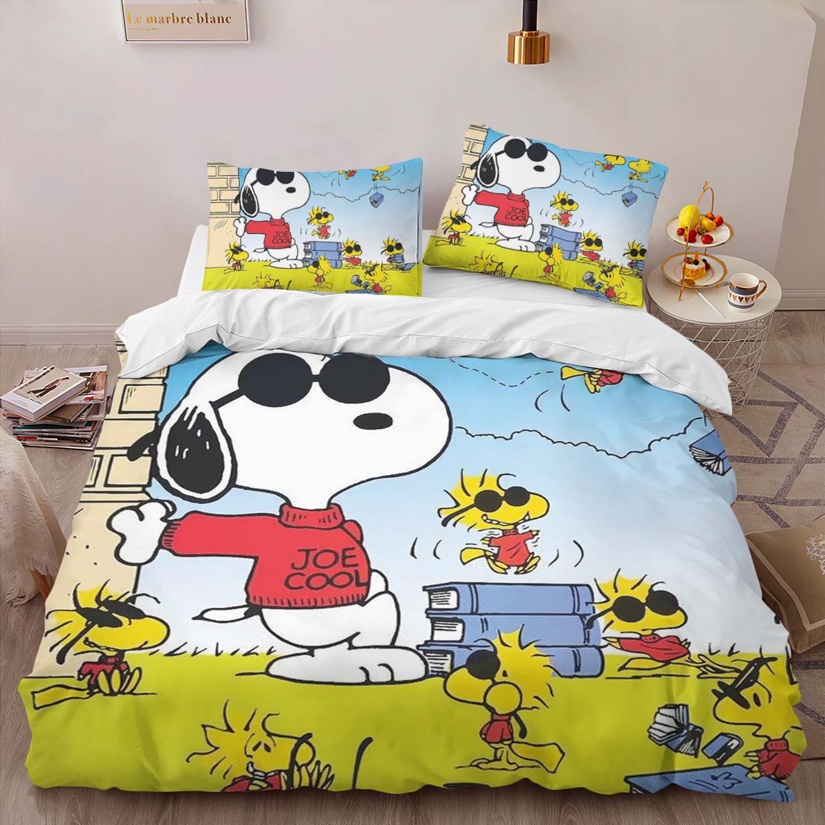Housse De Couette Snoopy – Peanuts 26 Parure de lit Ensemble De Literie – Image 2