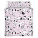 Housse De Couette Snoopy – Peanuts 3 Parure de lit Ensemble De Literie