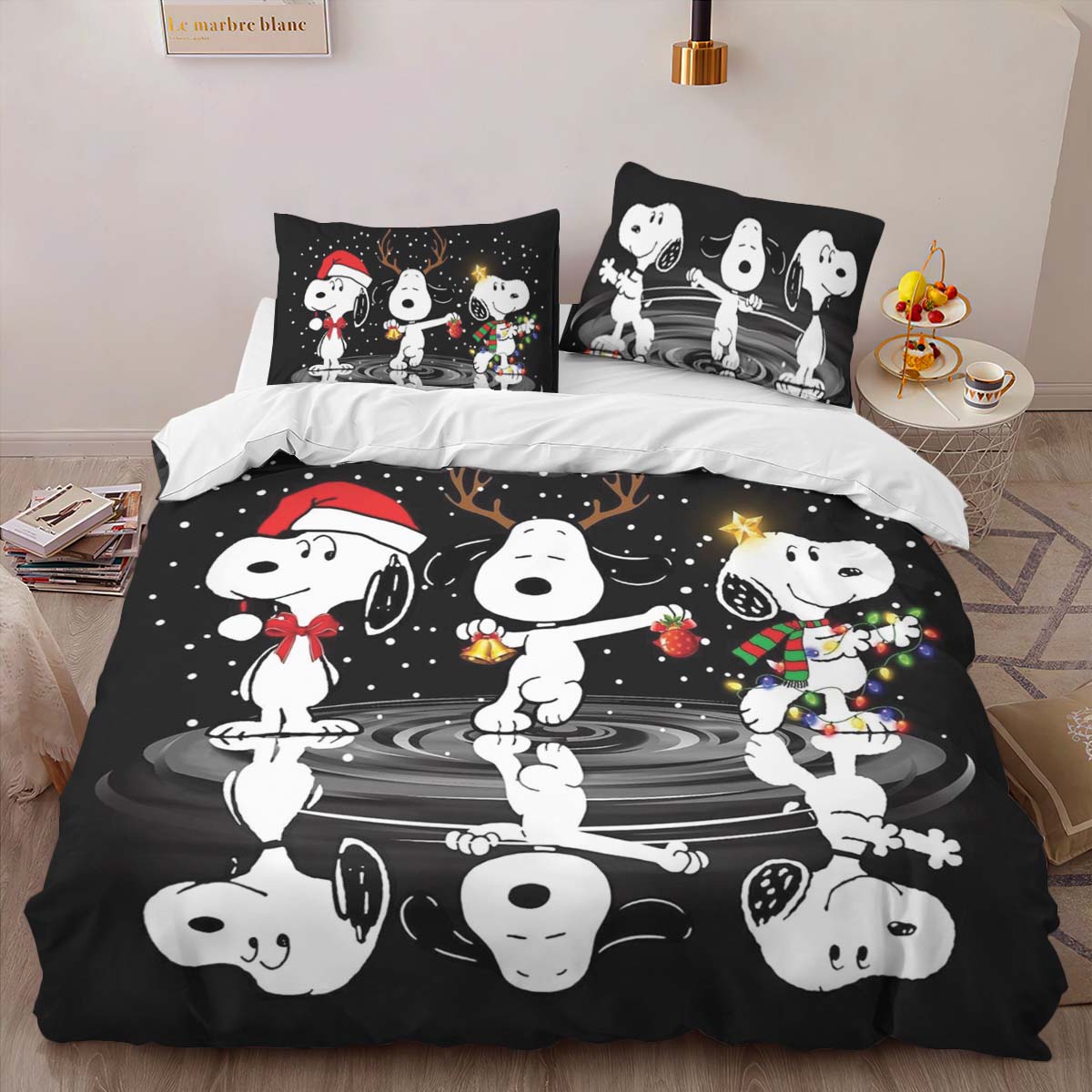 Housse De Couette Snoopy – Peanuts 32 Parure de lit Ensemble De Literie – Image 2