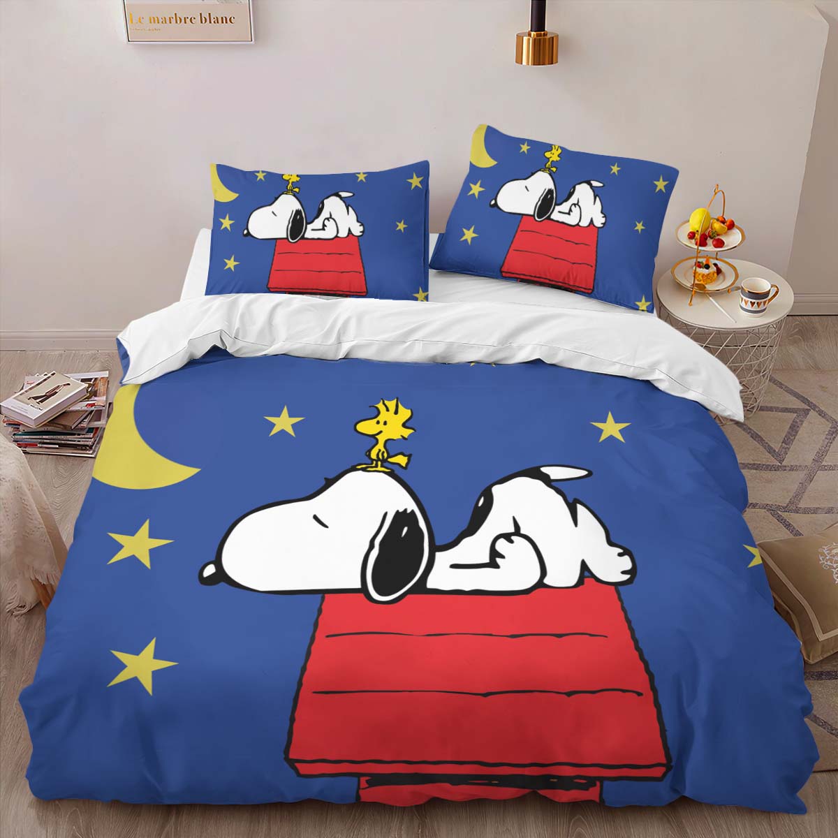 Housse De Couette Snoopy – Peanuts 34 Parure de lit Ensemble De Literie – Image 2