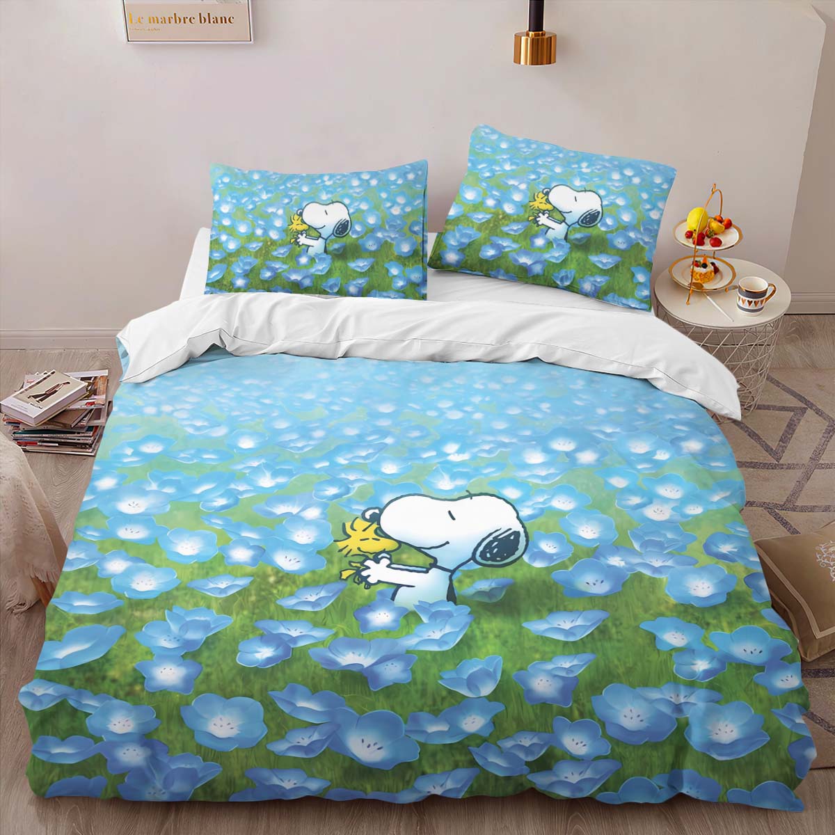 Housse De Couette Snoopy – Peanuts 36 Parure de lit Ensemble De Literie – Image 2