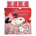 Housse De Couette Snoopy – Peanuts 43 Parure de lit Ensemble De Literie