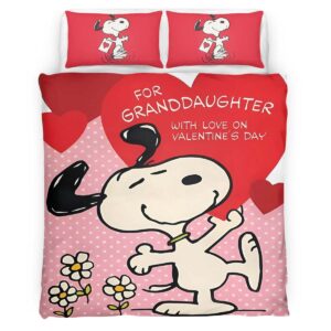 Housse De Couette Snoopy – Peanuts 43 Parure de lit Ensemble De Literie