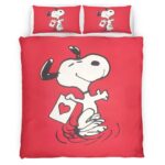 Housse De Couette Snoopy – Peanuts 44 Parure de lit Ensemble De Literie