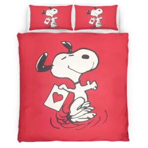Housse De Couette Snoopy – Peanuts 44 Parure de lit Ensemble De Literie