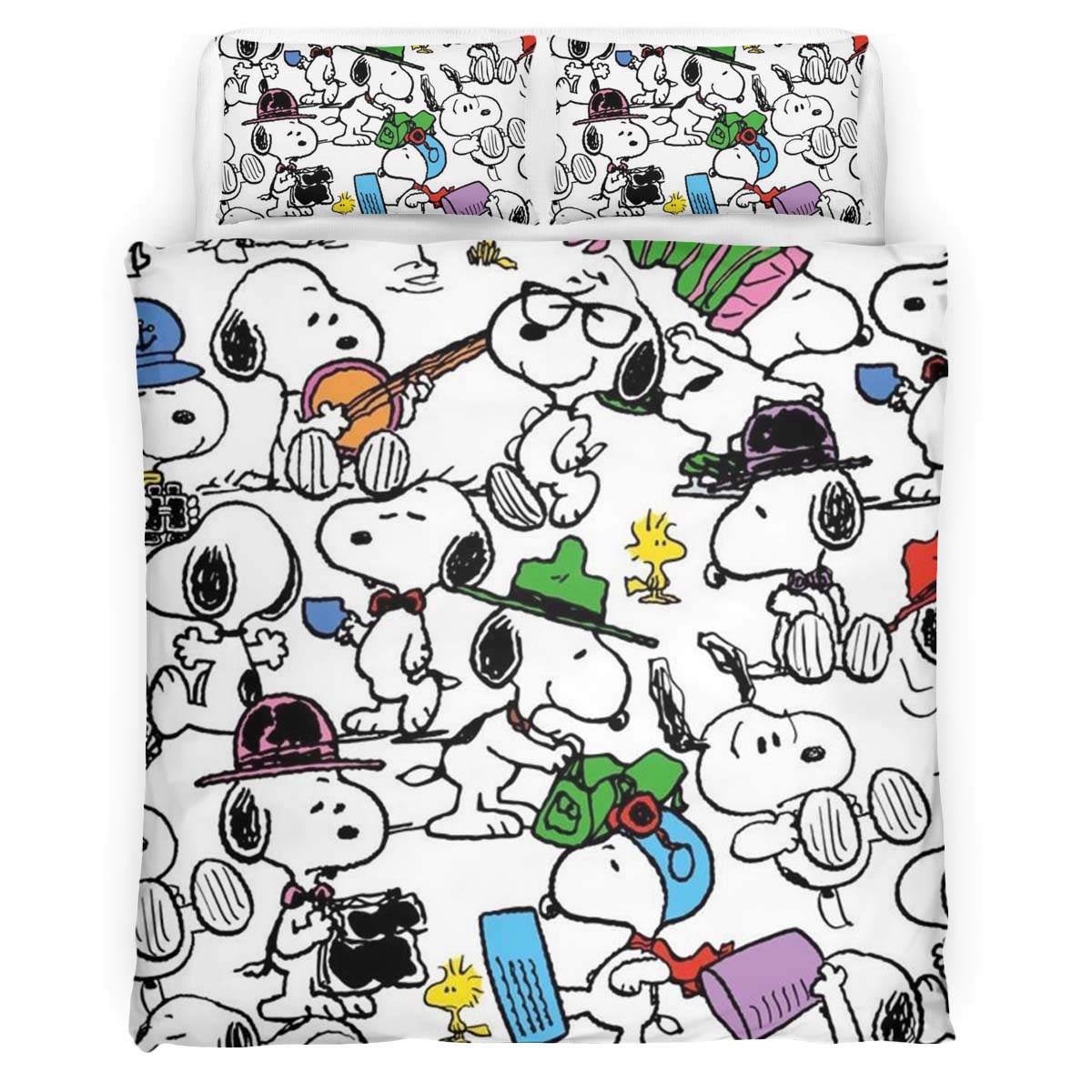 Housse De Couette Snoopy – Peanuts 5 Parure de lit Ensemble De Literie