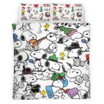 Housse De Couette Snoopy – Peanuts 52 Parure de lit Ensemble De Literie