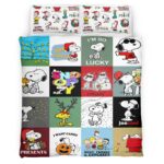 Housse De Couette Snoopy – Peanuts 53 Parure de lit Ensemble De Literie
