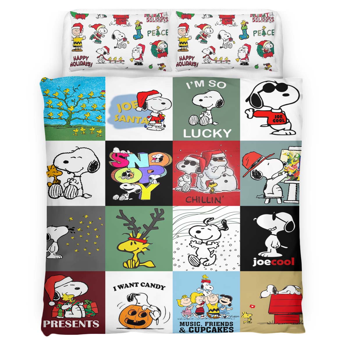 Housse De Couette Snoopy – Peanuts 53 Parure de lit Ensemble De Literie