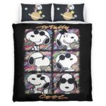 Housse De Couette Snoopy Totally Cool Parure de lit Ensemble De Literie