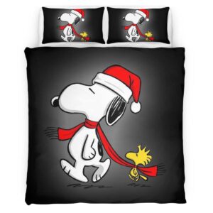 Housse De Couette Snoopy et Woodstock 9 Parure de lit Ensemble De Literie