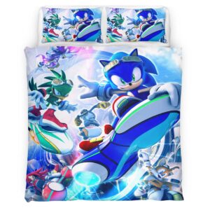 Housse De Couette Sonic Riders 2 Parure de lit Ensemble De Literie