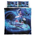 Housse De Couette Sonic Riders 3 Parure de lit Ensemble De Literie