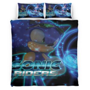 Housse De Couette Sonic Riders Parure de lit Ensemble De Literie