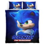 Housse De Couette Sonic The Hedgehog 13 Parure de lit Ensemble De Literie