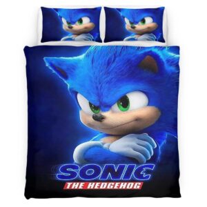 Housse De Couette Sonic The Hedgehog 13 Parure de lit Ensemble De Literie